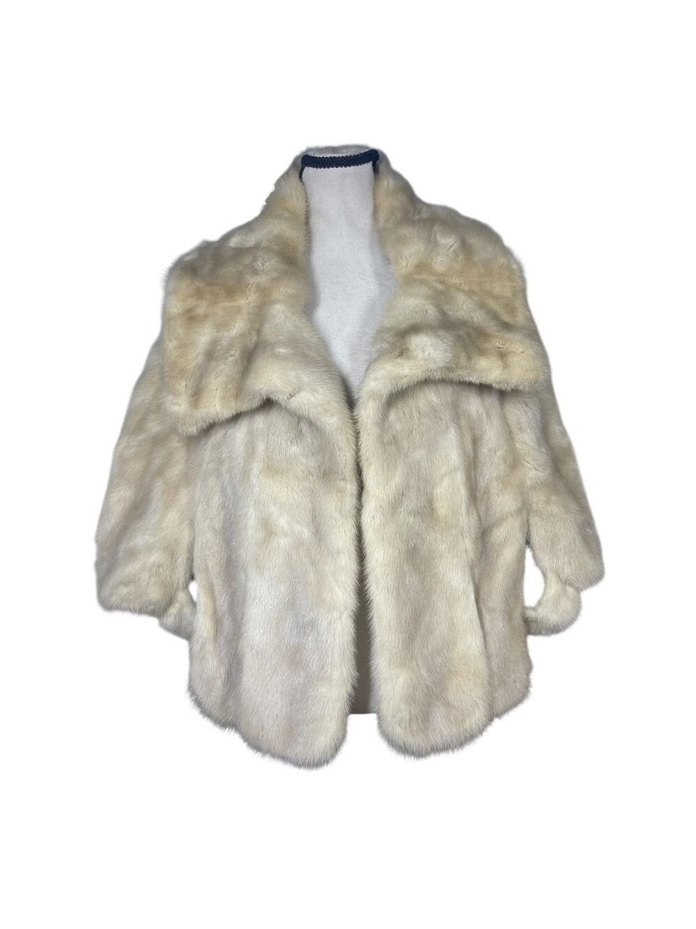 Vintage Authentic Fur Cape